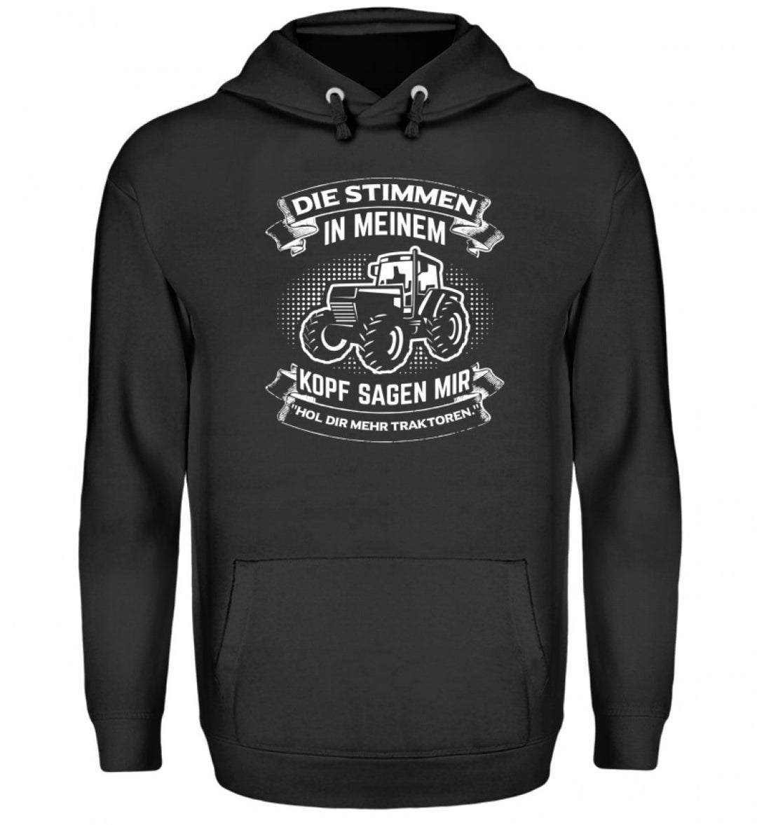 Chorchester Für Alle, die Mehr Traktoren Brauchen! - Unisex Kapuzenpullover Hoodie XXL Jet Schwarz,