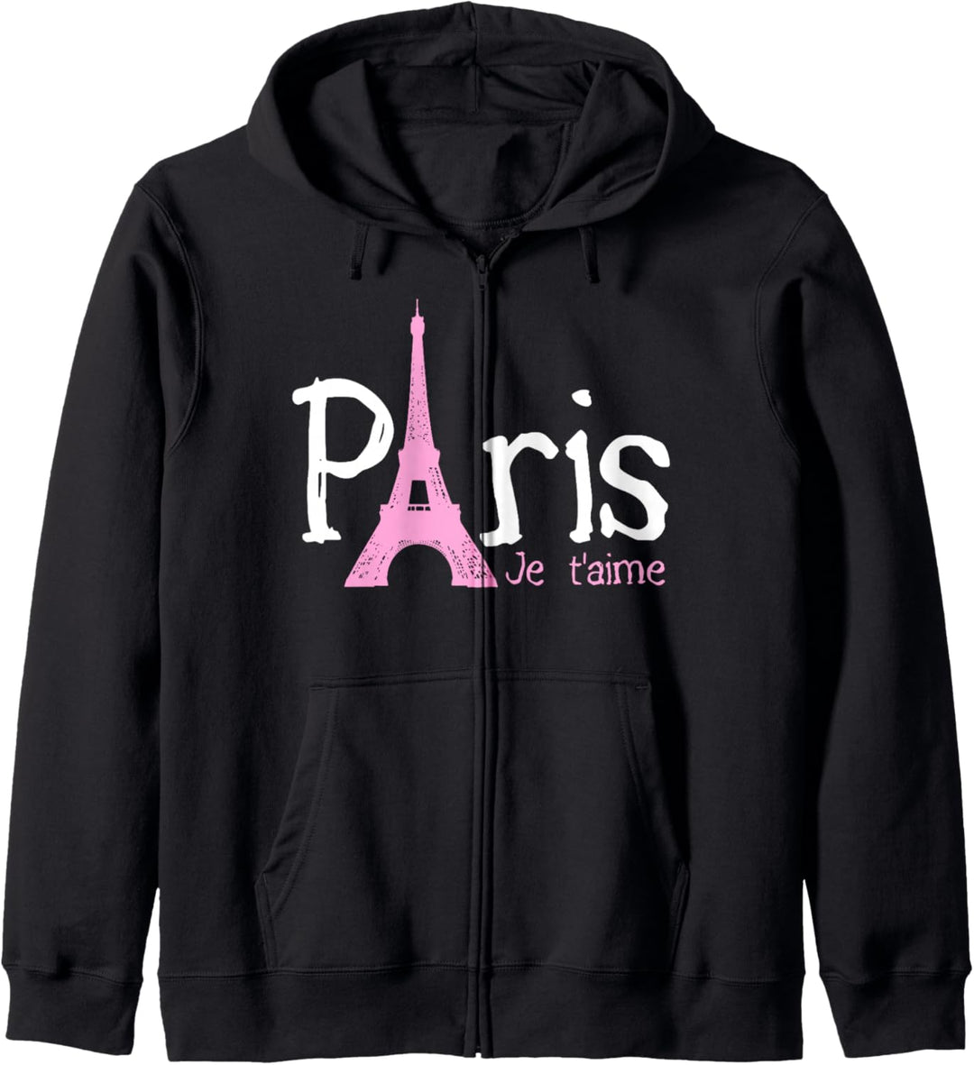 Paris Je T'aime – Eiffelturm, französisches Souvenir Kapuzenjacke