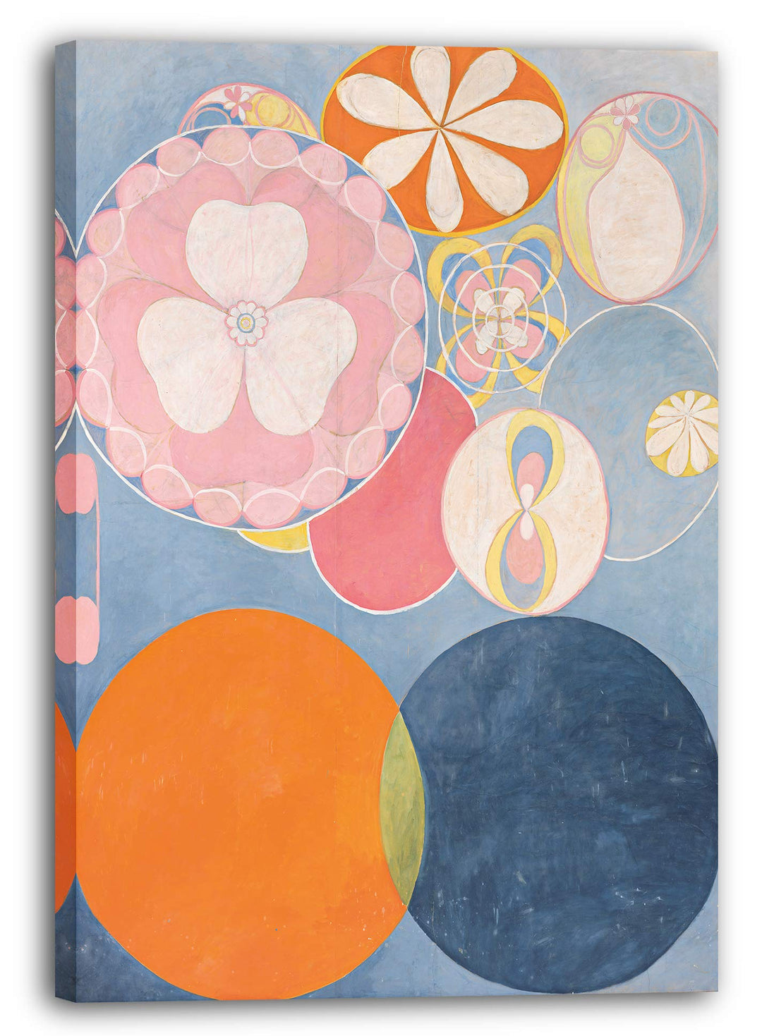 Printed Paintings Leinwand (40x60cm): Hilma af Klint - The Ten Largest, No 2 40x60 cm, 40x60 cm