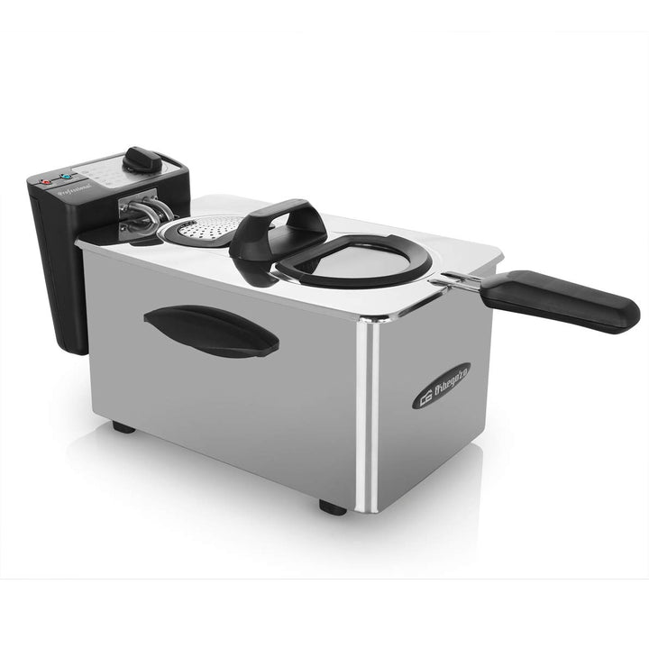 Orbegozo FDR 45 - Fritteusen (4l, Single, Edelstahl, 2000W, 230V, 50 Hz) 4 litros, 4 litros