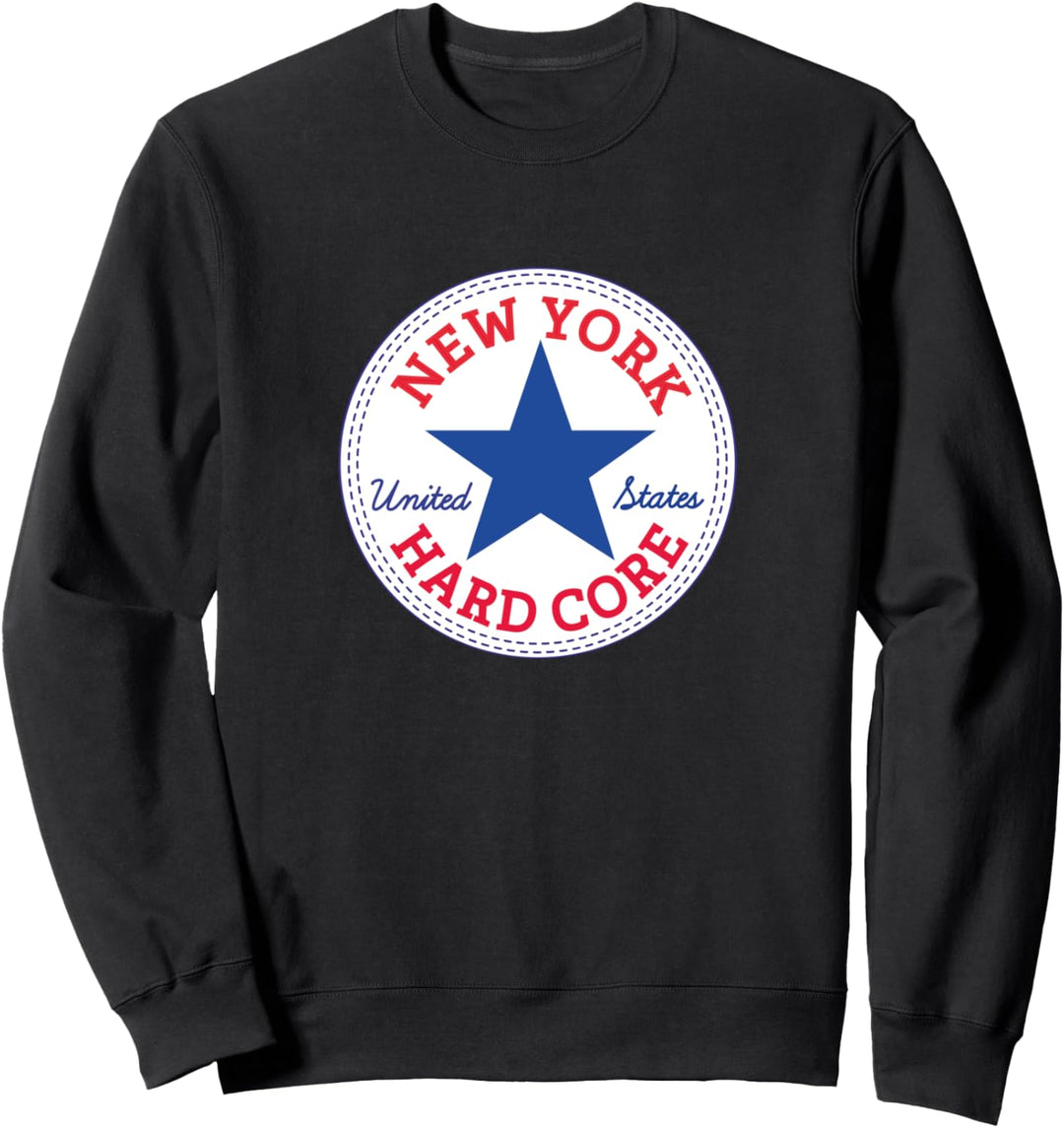 New York HARD CORE NYHC USA Vegan Straight Edge XXX Sweatshirt