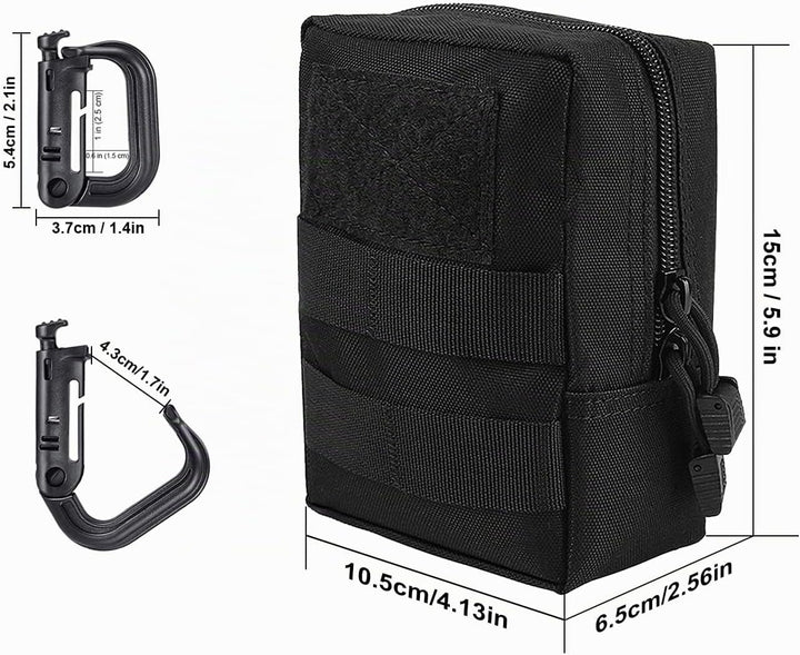 2er gürteltasche Herren kleine molle Taktische Tasche für Handy Werkzeug zubehör kellnertasche EDC P