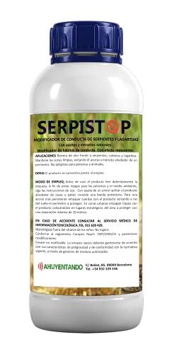 Serpistop Flüssigkeitsabwehrmittel für Schneiden und Reptilien, 1 Liter