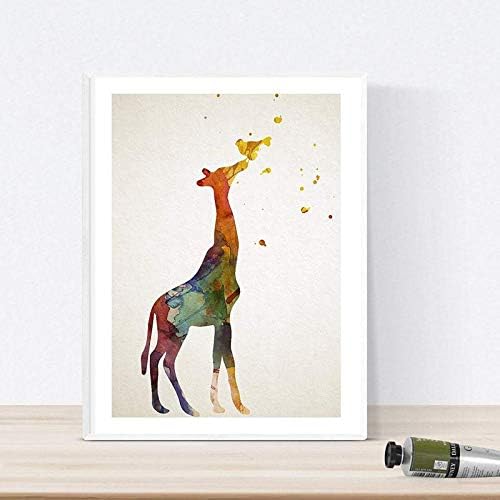 Nacnic Berge Vater (A4 Rahmen) Tiere Animal prints, Tiere Animal prints