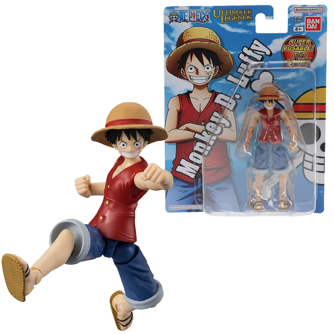 BANDAI - Ultimate Legends - One Piece Actionfigur 12 cm - Monkey D. Luffy - Offizielle One Piece Liz