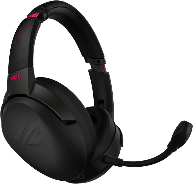 ASUS ROG Go 2.4 Electro Punk - 2,4 GHz kabelloses Gaming-Headset mit USB-C (tm) -Anschluss, KI-Mikro