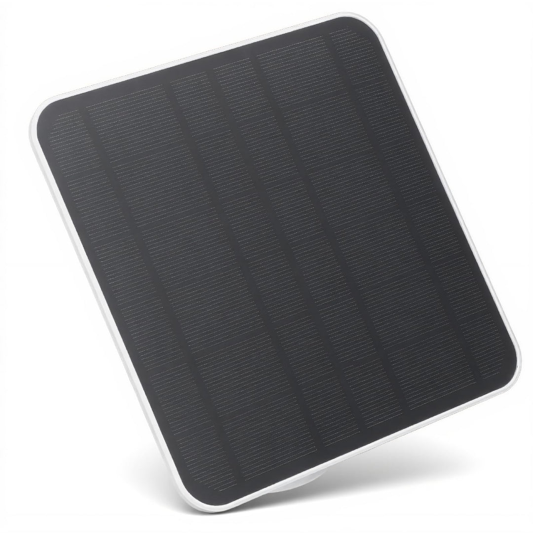 12 W Solarpanel Ladegerät für Ringkamera, IP65 Wasserdichtes, Verstellbares, Wandmontiertes Solarpan