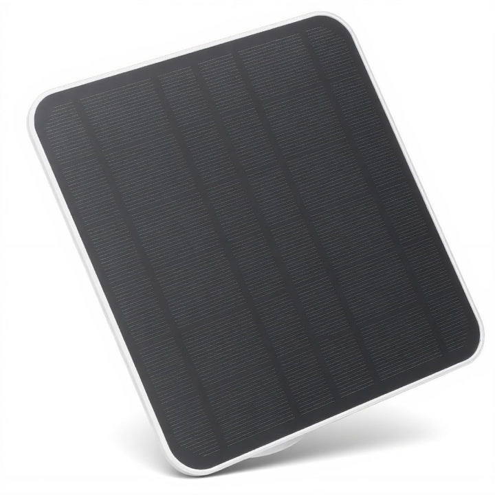 12 W Solarpanel Ladegerät für Ringkamera, IP65 Wasserdichtes, Verstellbares, Wandmontiertes Solarpan