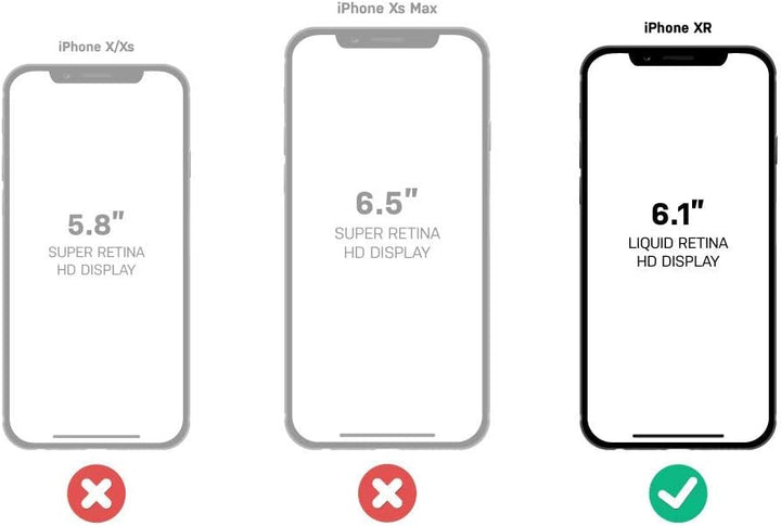 OtterBox Schutzhülle für iPhone XR (Non-Retail/Ships in Polybag) Commuter Series Case - Non-Retail/S
