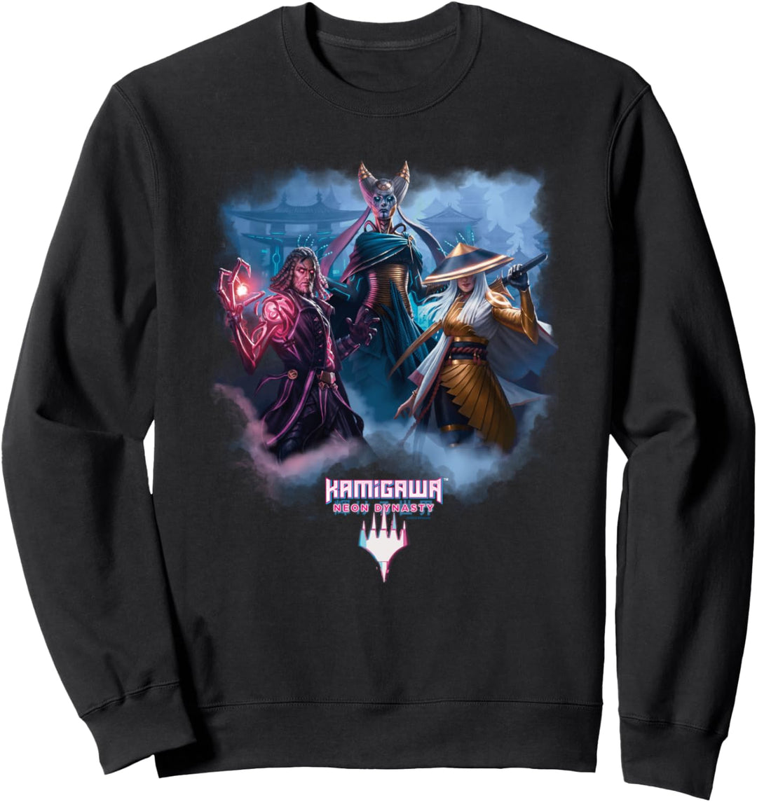 Magic The Gathering Neon Dynasty Planeswalkers Sweatshirt