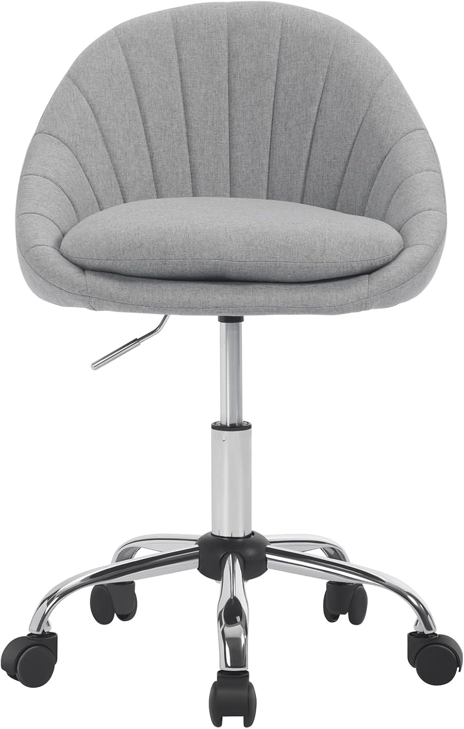 WOLTU Homeoffice Stuhl, Bürostuhl ergonomisch, Schminkstuhl drehbar, Drehstuhl mit Rollen, Schreibti