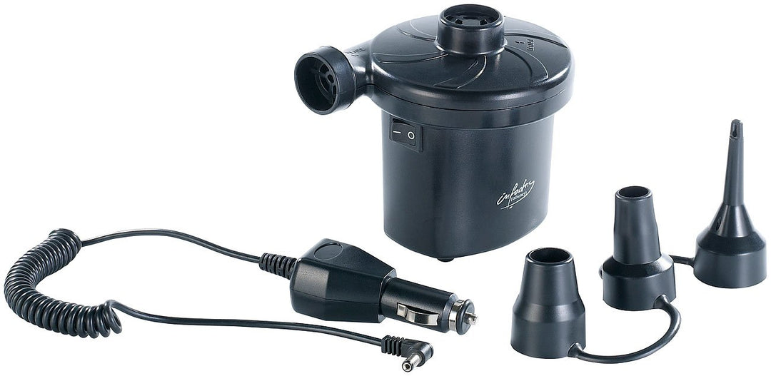 infactory aufladbare Akku Pumpe: Kompakte Akku-Luftpumpe zum bequemen Auf- und Abpumpen (Elektrische