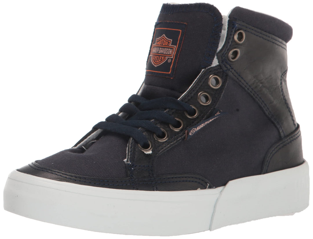Harley-Davidson Unisex-Adult Rosemont Sneaker 34 EU Marineblau, 34 EU Marineblau