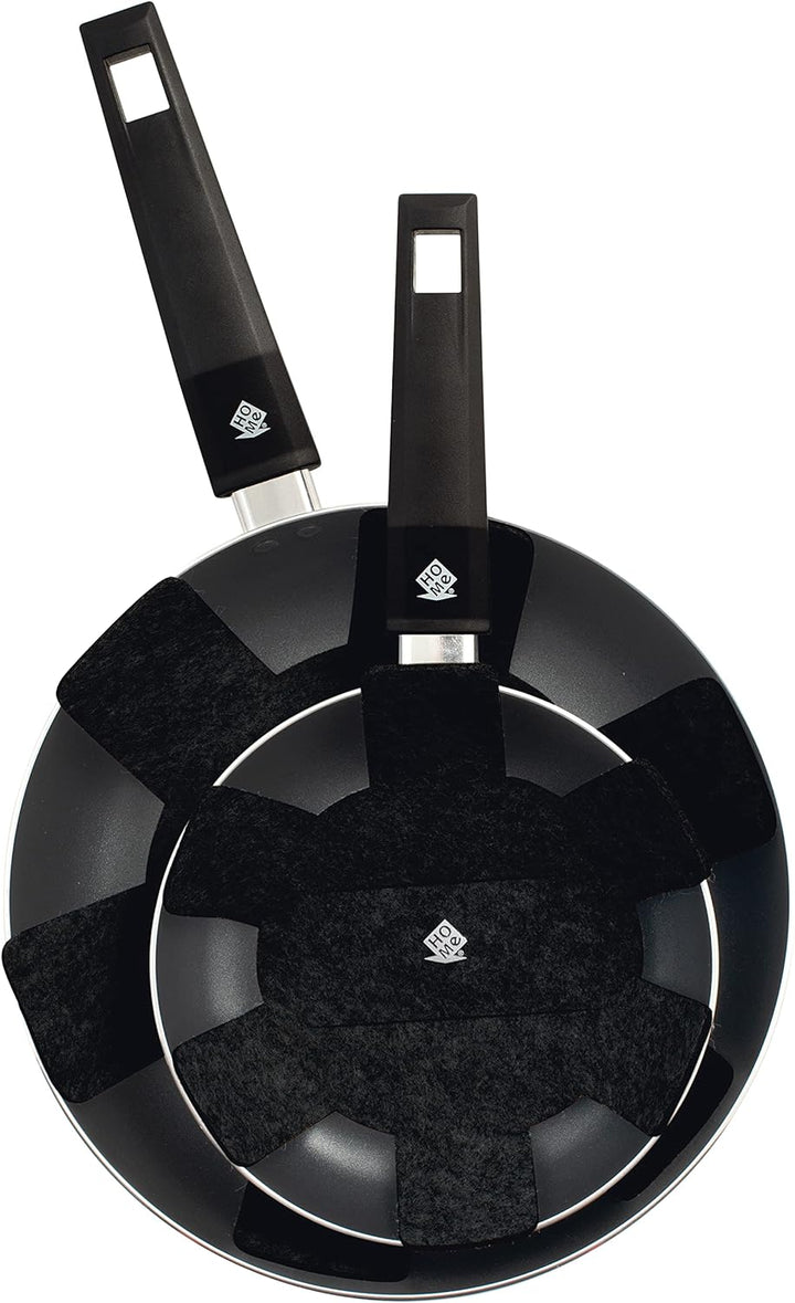 Home Asterisco Pfanne mit 2 Griffen aus Aluminium mit Antihaftbeschichtung 28 cm