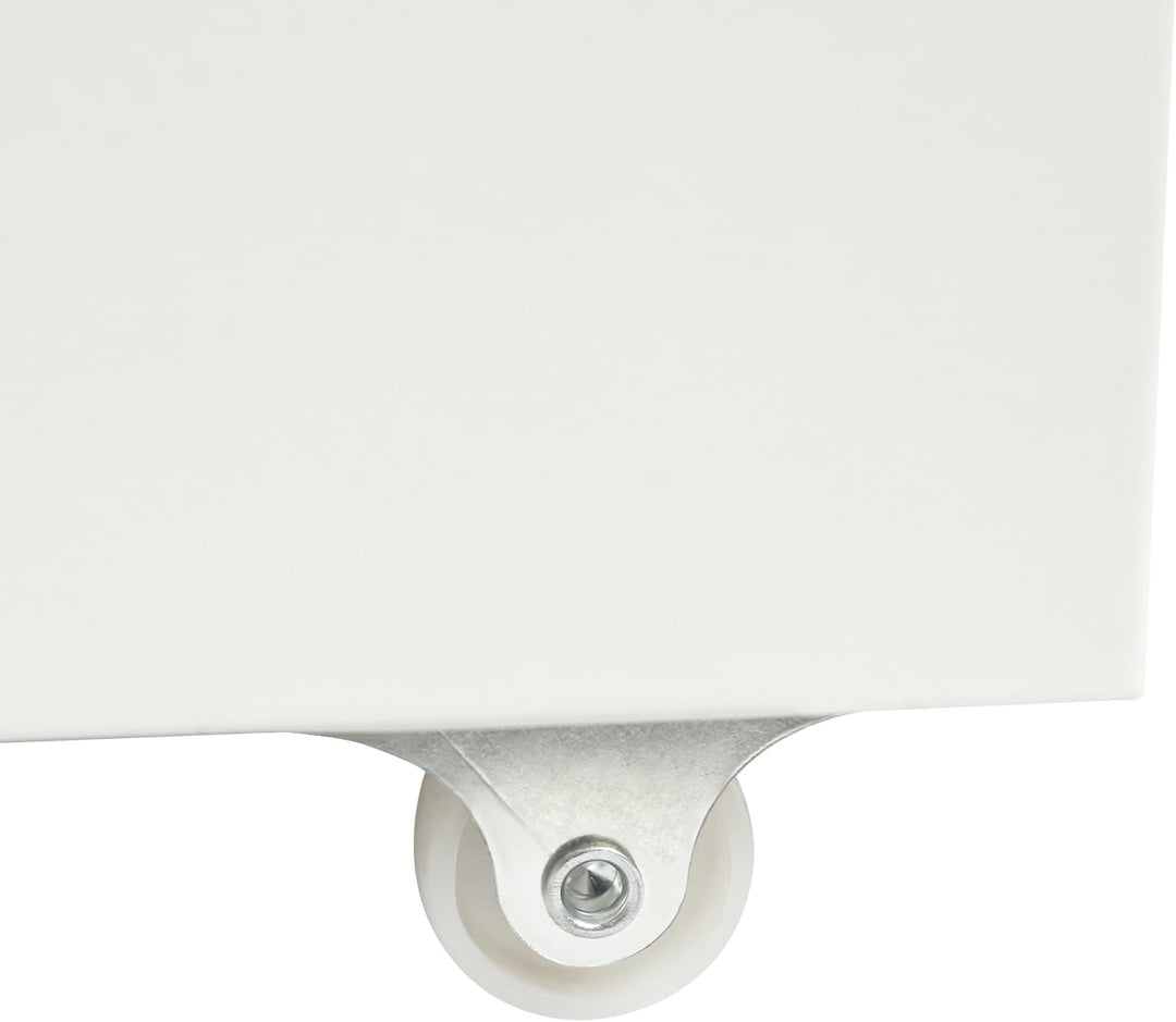 6 Ebenen Mobiler Vertikal Aktenschränke Aufbewahrungsschrank für Home-Office,28x41x69cm Anti-Kippen