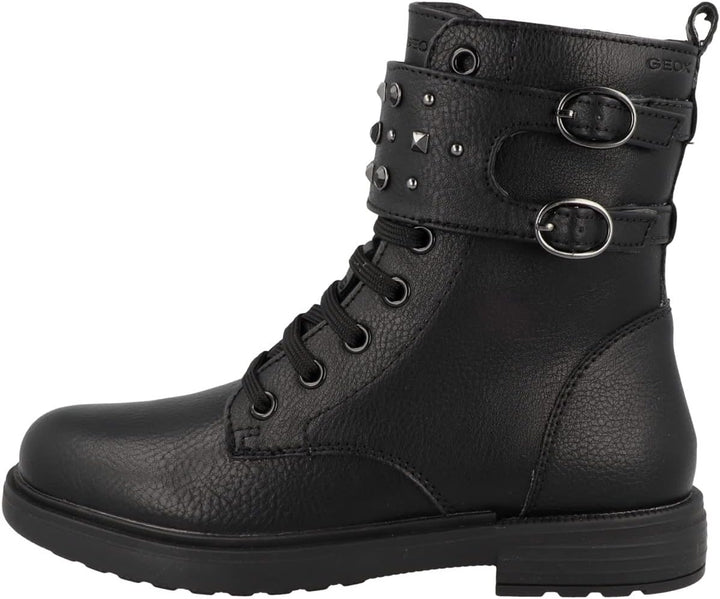 Geox Mädchen J Eclair Girl D Stiefeletten 28 EU Schwarz, 28 EU Schwarz