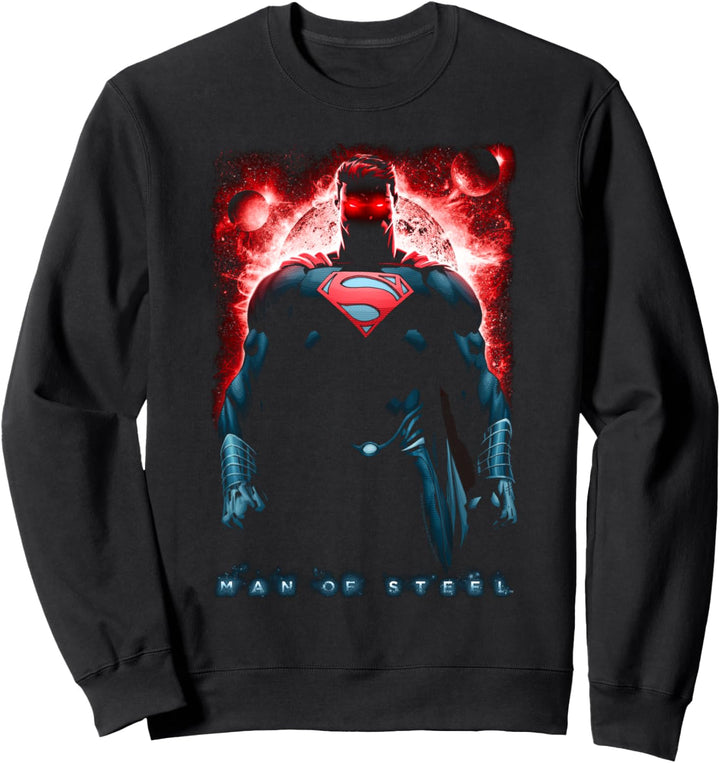 Superman Man of Steel Red Son of Krpton Sweatshirt