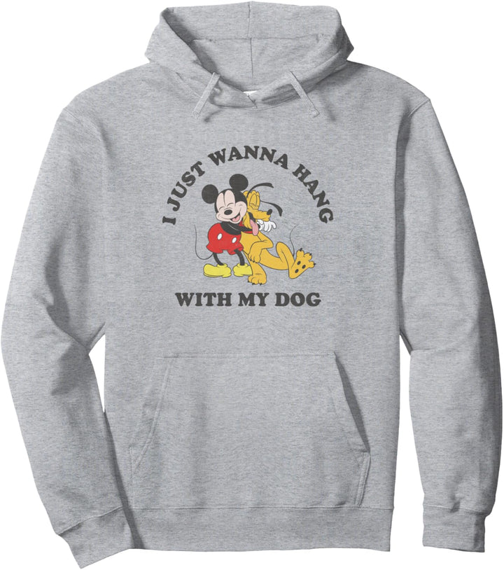 Disney Mickey & Friends Hanging With My Dog Pullover Hoodie