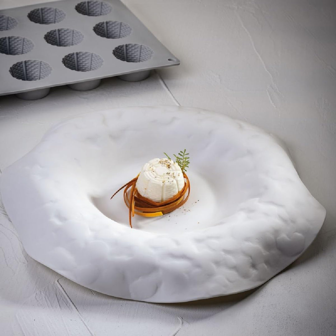 Silikonform Ricotta GG040 Pfauen, 15 Fingerabdrücke