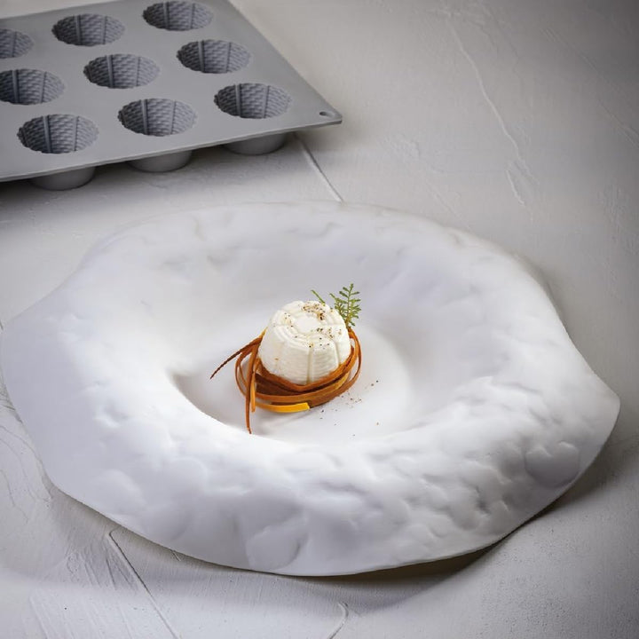 Silikonform Ricotta GG040 Pfauen, 15 Fingerabdrücke