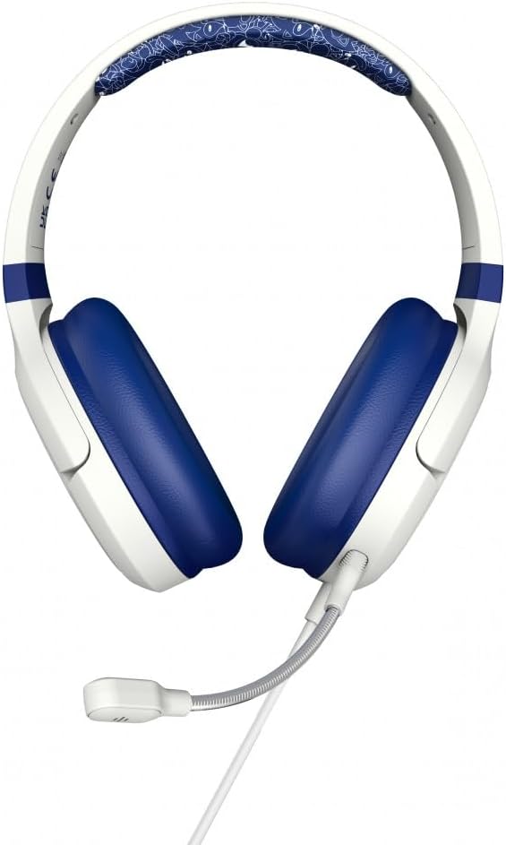 OTL Technologies SEGA Classic Sonic The Hedgehog Pro G1 Wired Gaming Headphones White