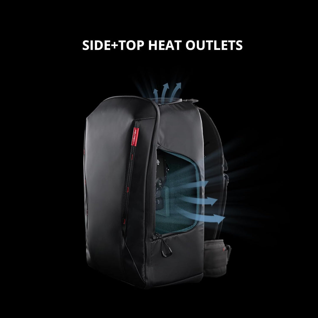 PGYTECH Kamerarucksack kompatibel mit DJI Ronin 4D, Professioneller Fotografen System Rucksack kompa