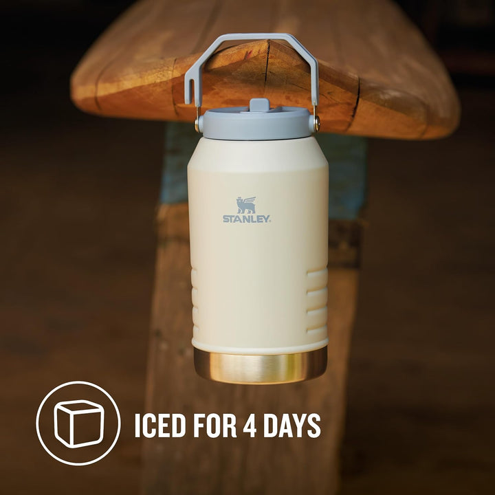 Stanley 1913 IceFlow Flip Straw Jug 1.9L - Thermobecher Kühlt 20 Stunden - 4 Tage Eisgekühlt - Ausla