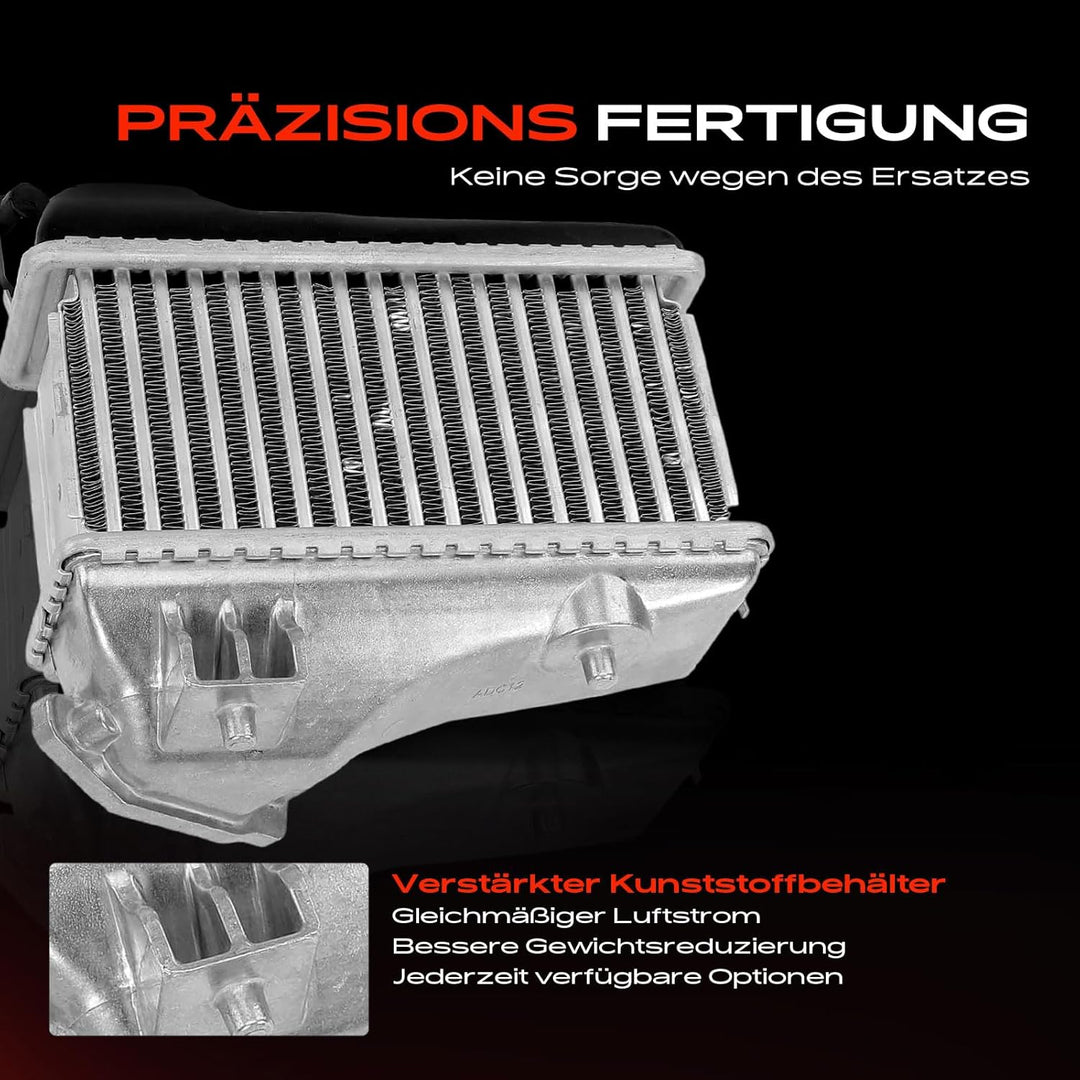 Frankberg Ladeluftkühler Turbokühler Kompatibel mit Civic IX FB FG 1.6L 2.2L 2013-2016 Civic IX Tour