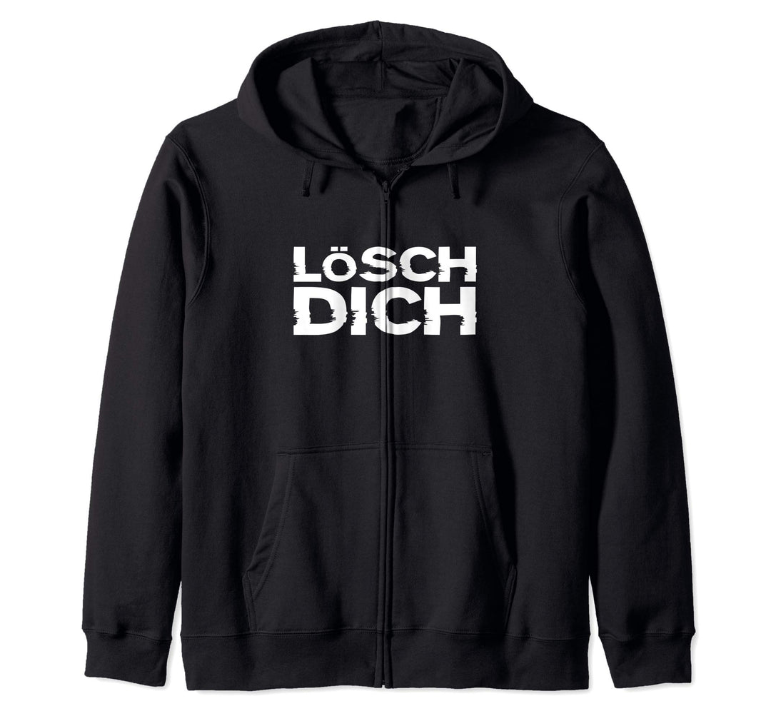 Lösch Dich Streamer Spruch Meme Kapuzenjacke