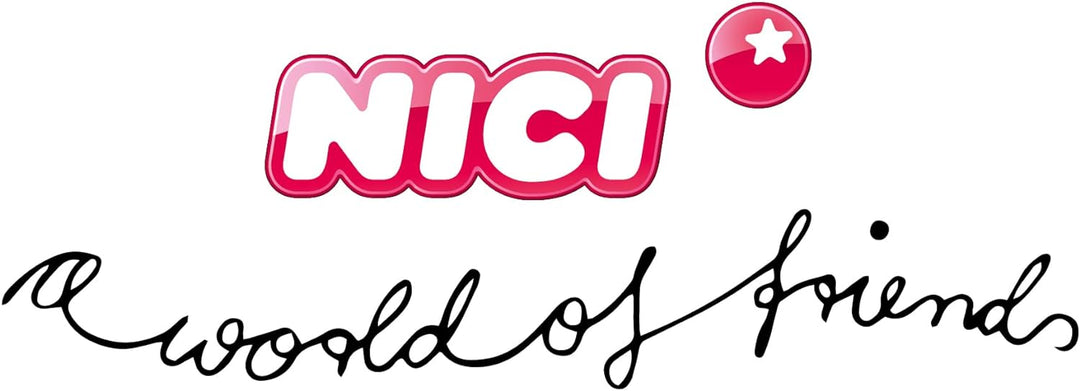 NICI Kuscheltier Love Schwan 35 cm weiss I Plüschtier für Mädchen, Jungen & Babys I Flauschiges Stof