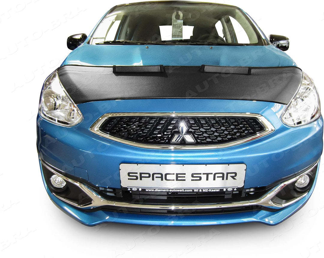 AB3-00419 Auto Bra kompatibel mit Mitsubishi Space Star Bj. 2012-2019 Haubenbra Steinschlagschutz Tu