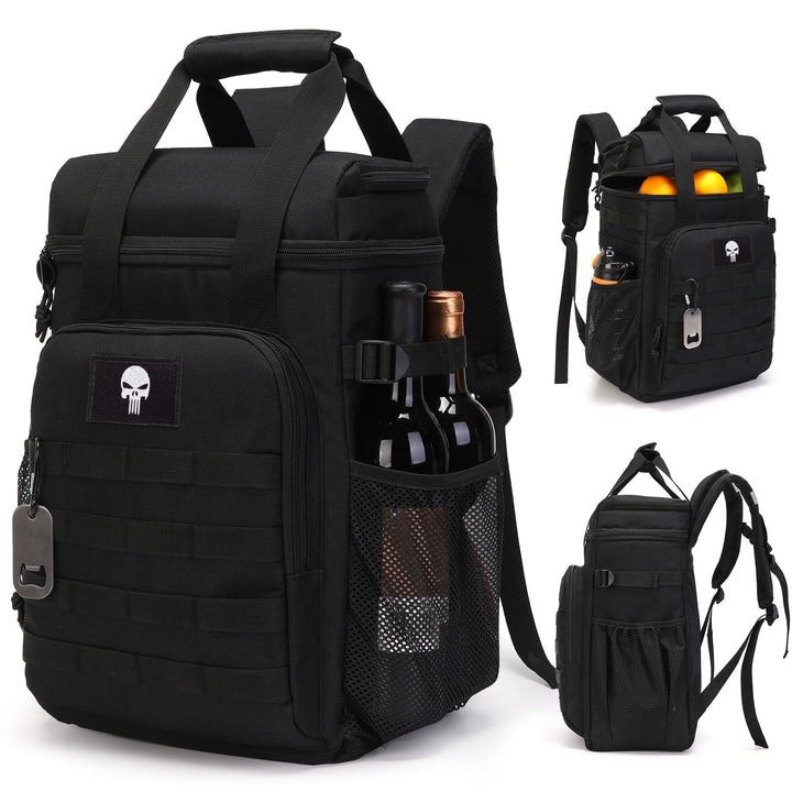 Taktischer Rucksack-Kühler, Lunch-Rucksack für Männer und Erwachsene zur Arbeit mit Griff,Weiche Küh