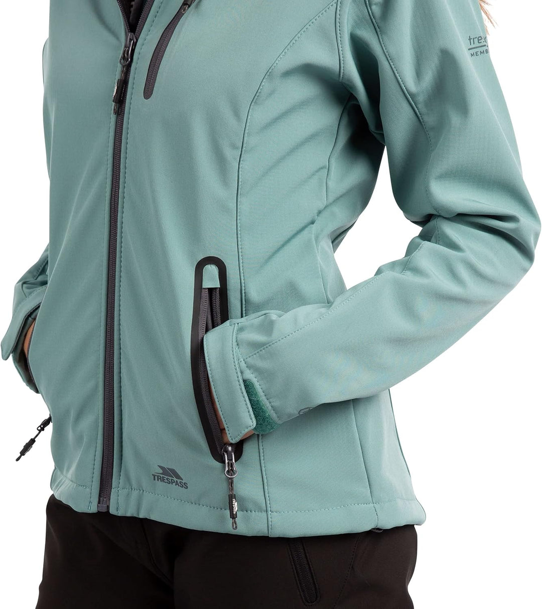 Trespass Damen Bela Mantel XS Teal Mist, XS Teal Mist