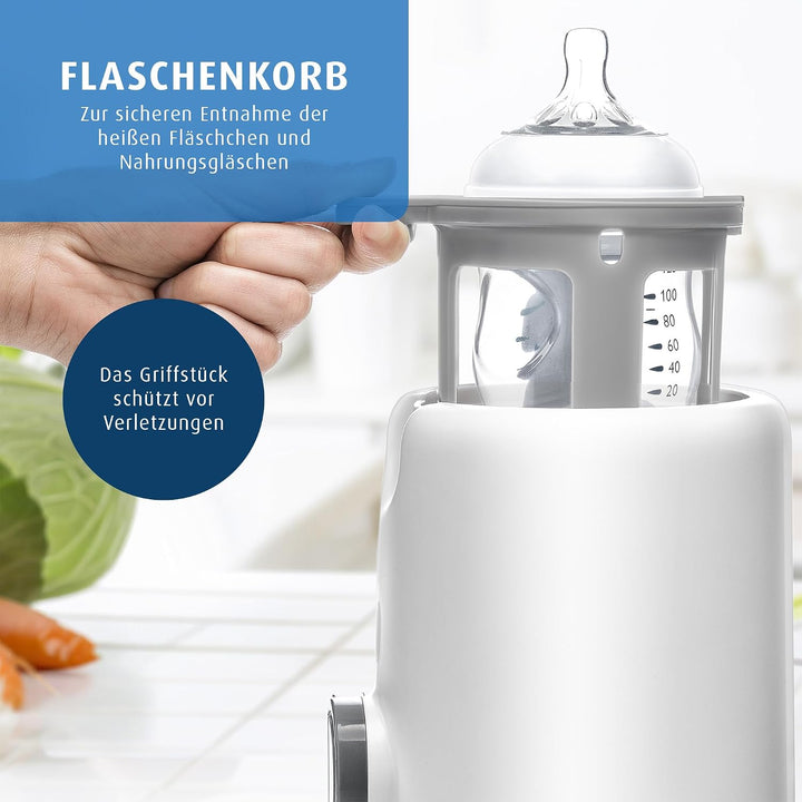 reer Turbofood Babykostwärmer, Flaschenwärmer erwärmt In 90 Sekunden