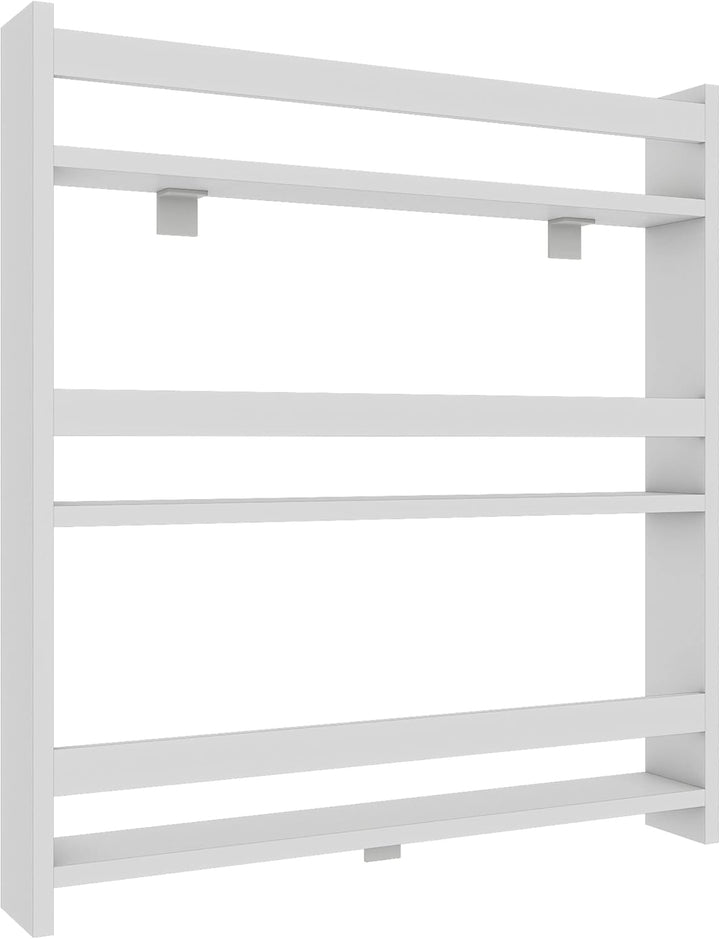 VCM Holzregal hängend | platzsparendes Kinder Regal | Masse: H. 80 x B. 70 x T. 10 cm | Elegantes Re