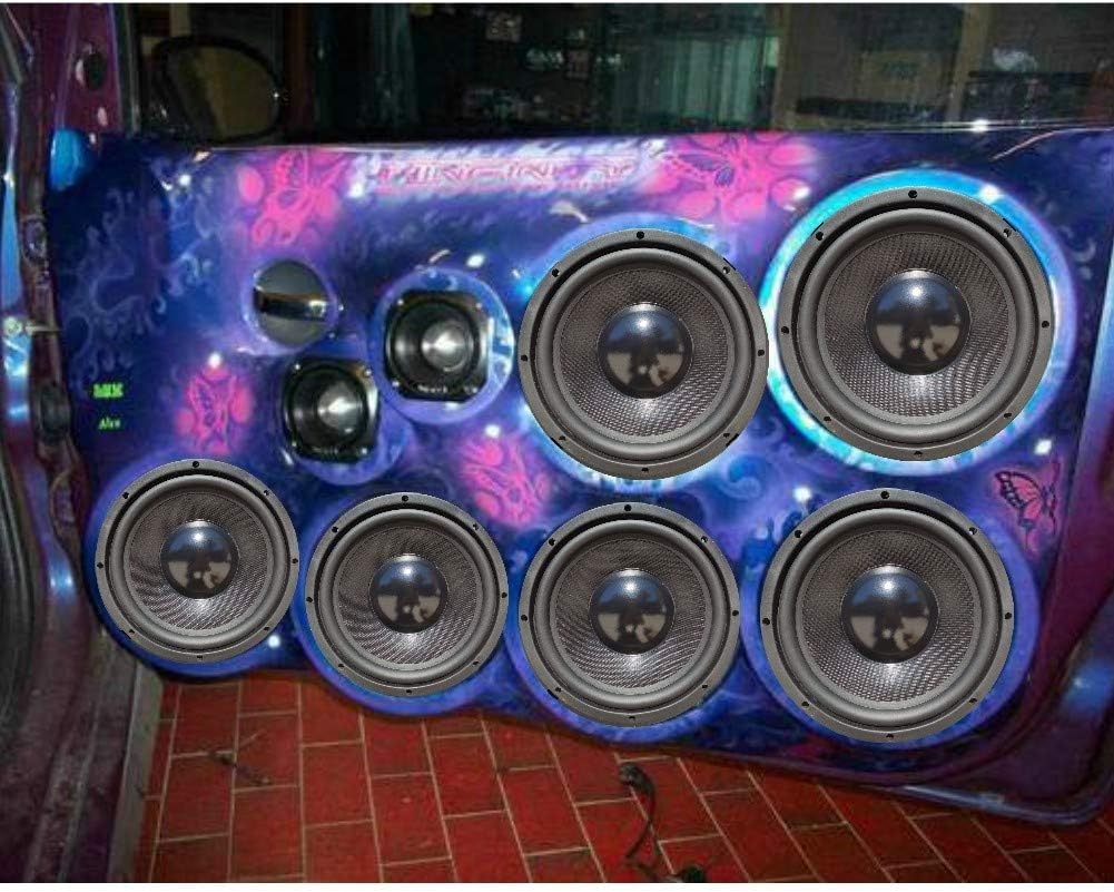 1 MASTER AUDIO MA25W/4 MA 25W/4 professioneller woofer tieftöner 25,00 cm 250 mm 10" 250 watt rms 50