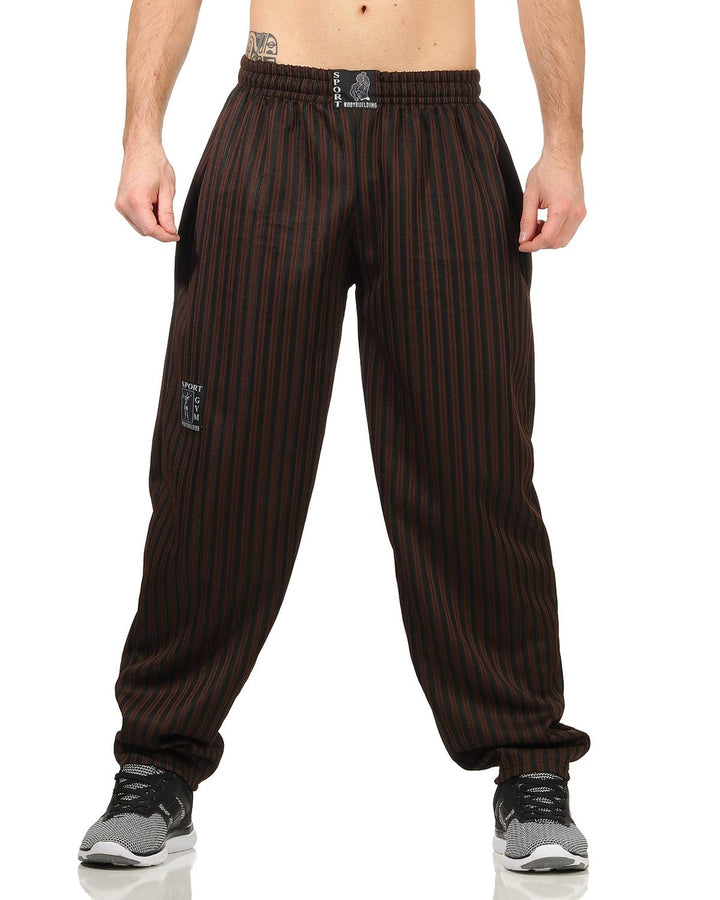 ZARMEXX Herren Sporthose Jogginghose Lang Fitnesshose Bodybuilding Kraftsport Hose Gym Pumperhose 3X