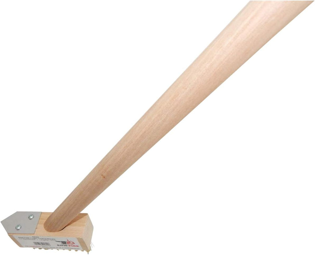 Fugenbürste Unkrautbürste Fugenreinigung mit Stahlborsten mit Stiel Holzstiel 150cm von SHW-FIRE