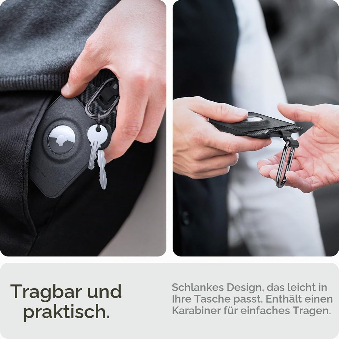 Spigen Air Fit Schlüssel Karten Halter für Tesla Model Y (~2026 Juniper) Model 3 (~Highland 2026) S