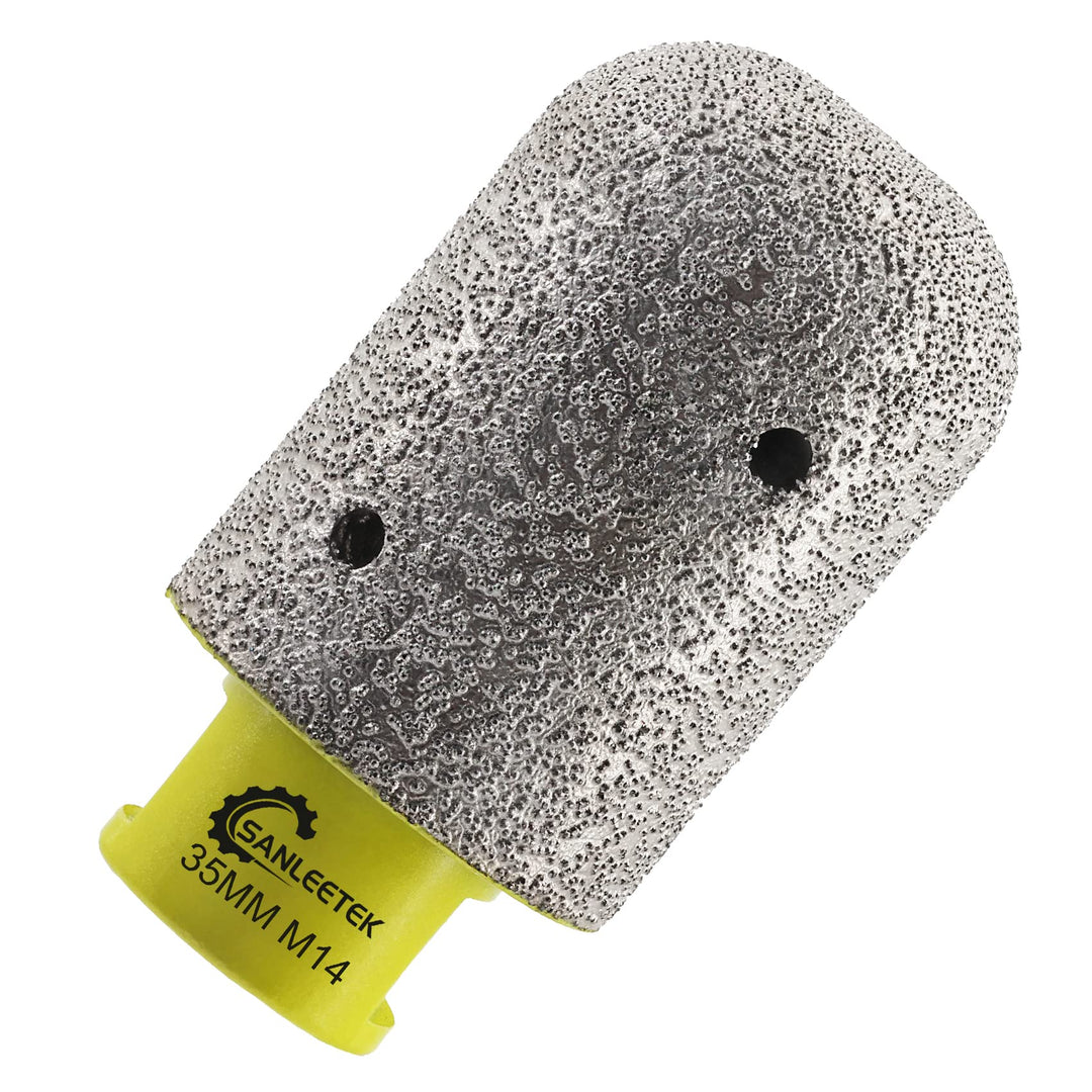 Diamant Fingerfräser 35mm SANLEETEK Vergrössern Schleifen Formgebung Trimmen Vorhandener Löcher in F