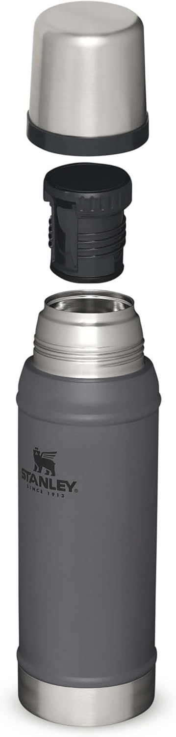 Stanley Classic Legendary Thermosflasche Edelstahl 750 ml - Thermos Hält 20 Stunden Heiss oder Kalt