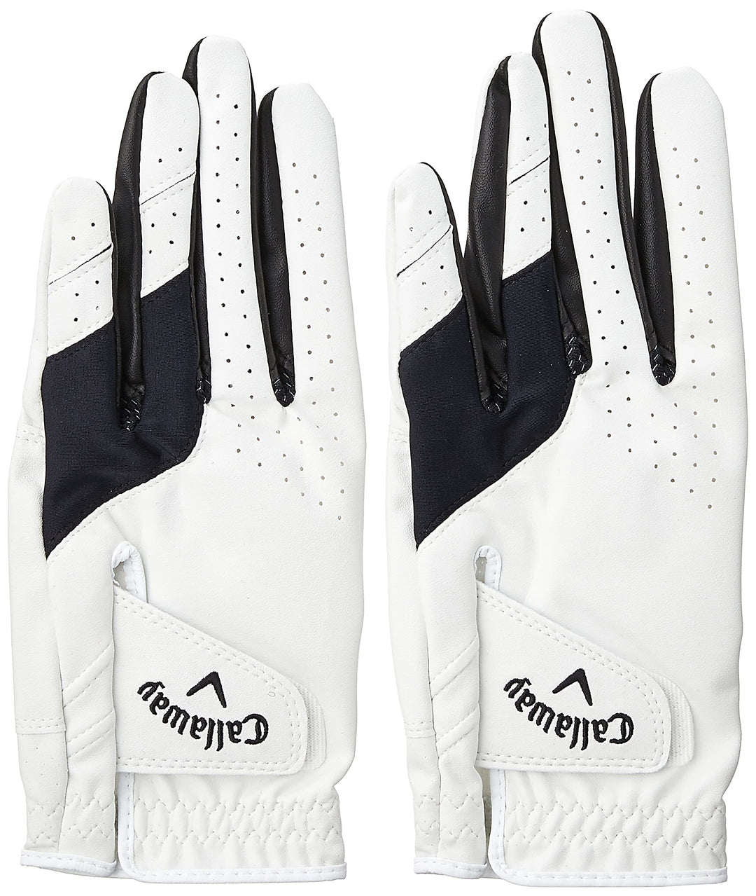 Callaway Herren Gloves Golfhandschuhe Weather Spann Einzelpack (Linke Hand, XXL, Weiss) Cadet Medium