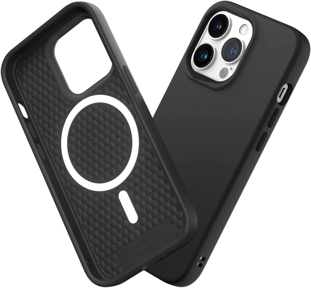 RhinoShield Case kompatibel mit [iPhone 13 Pro] | SolidSuit - MagSafe-kompatibel -Stossdämpfende & s