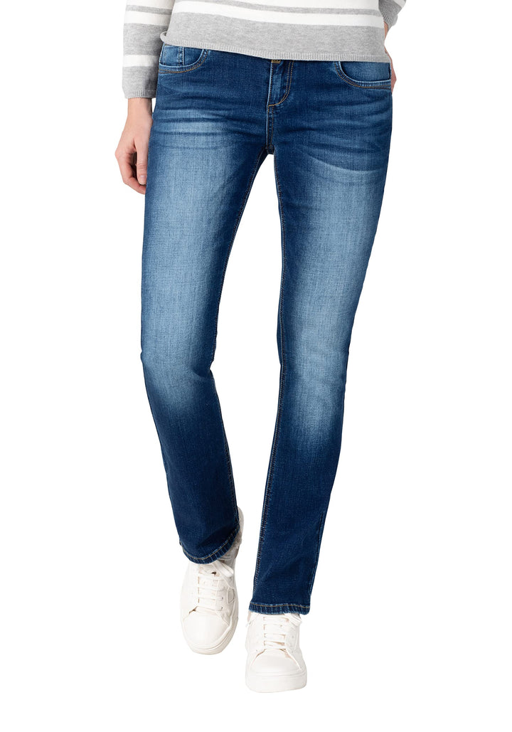 Timezone Damen Slim Lisatz Jeans 31W / 30L Grape Blue Wash, 31W / 30L Grape Blue Wash