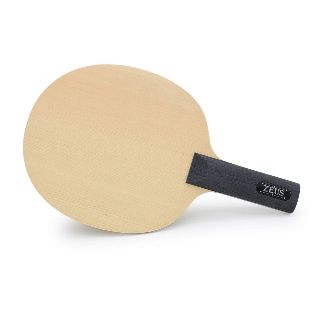 Sauer & Tröger Tischtennis Defensiv Holz für Noppenspieler | Zeus | Gerade, Gerade