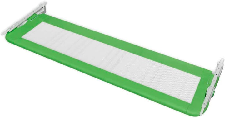 vidaXL Kinder Bettgitter 150cm Bettschutzgitter Kinderzimmer Fallschutz Baby 150 cm (1er Pack) Grün