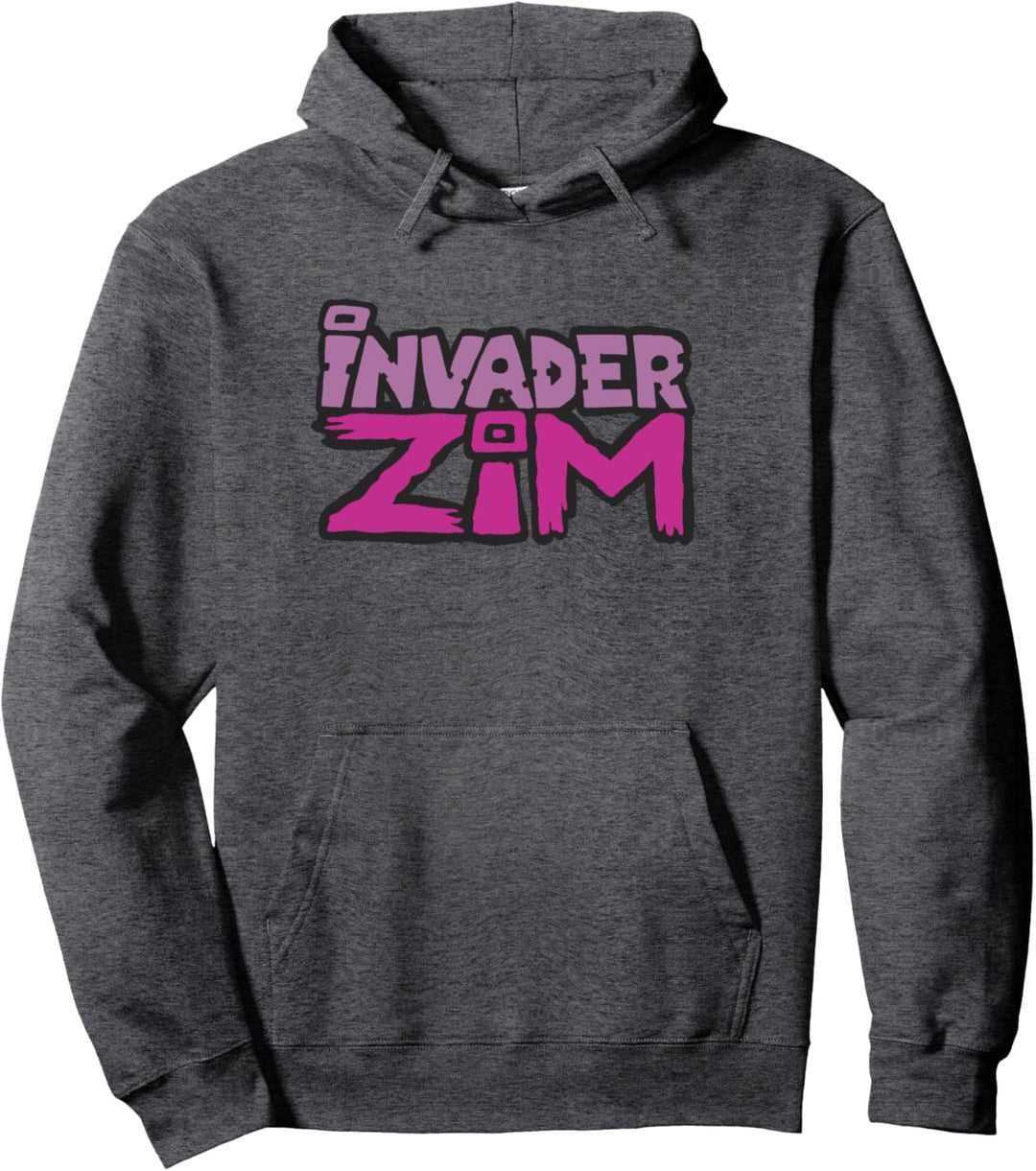 Invader Zim Bold Logo Pullover Hoodie