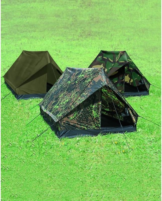 Mil-Tec Zweimannzelt 'Mini Pack Super' Flecktarn, Flecktarn
