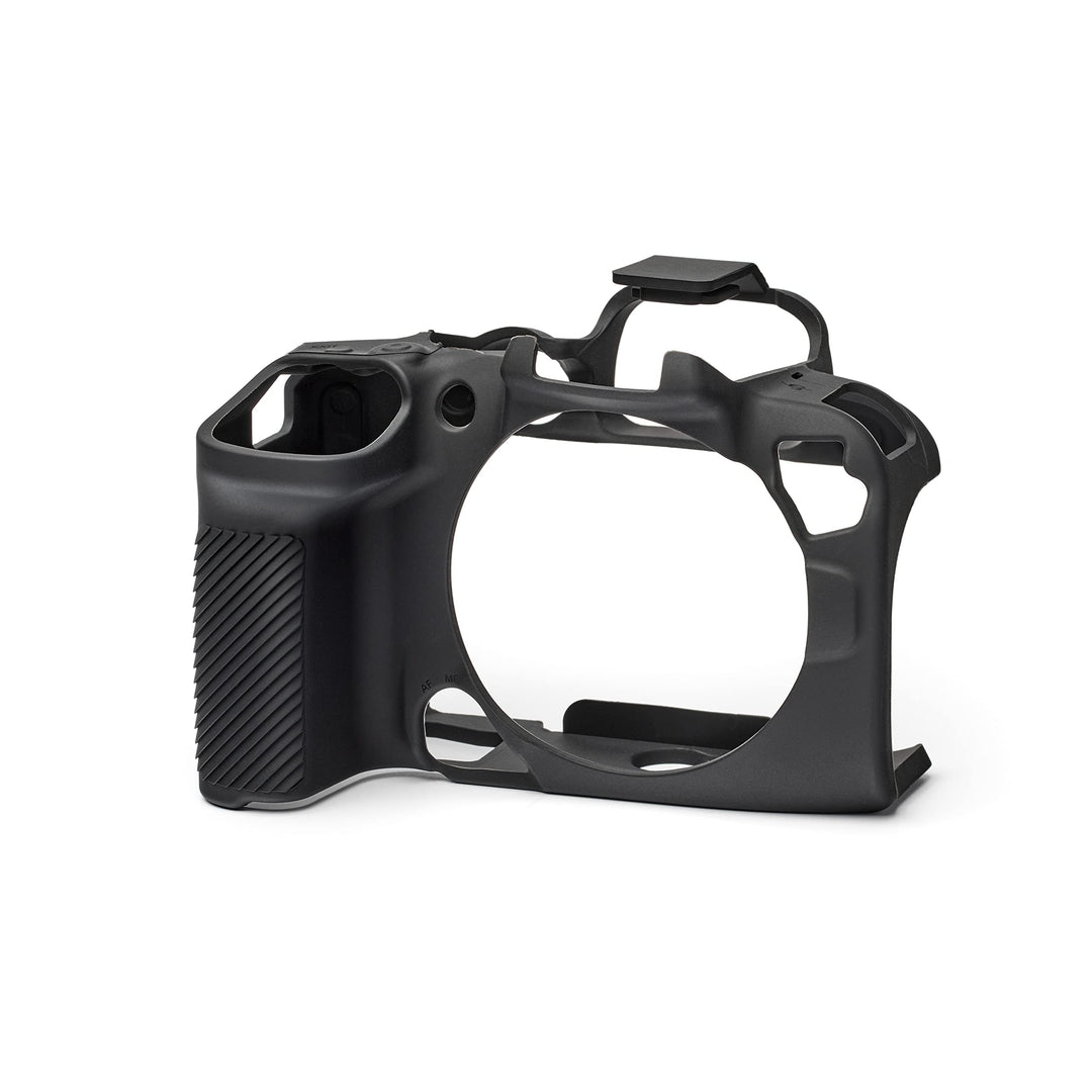 easyCover - Silikon Kameratasche - Schutz für Ihre Kamera - Canon R10 - Schwarz Black, Black