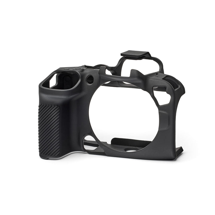 easyCover - Silikon Kameratasche - Schutz für Ihre Kamera - Canon R10 - Schwarz Black, Black
